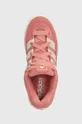 Tenisice od brušene kože adidas Originals Adimatic Wonder Clay roza IE9862