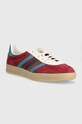 Semišové tenisky adidas Originals Gazelle IG4996 burgundské AW23