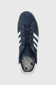 σκούρο μπλε Σουέτ αθλητικά παπούτσια adidas Originals CAMPUS 80s