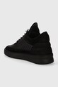 Boty Kožené tenisky Filling Pieces Low Top Quilted 10100151861 černá