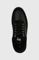 black Filling Pieces leather sneakers Low Top Quilted