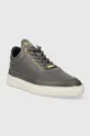 Filling Pieces leather sneakers Low Top Aten gray