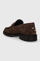 Obuwie Filling Pieces mokasyny zamszowe Loafer Suede 44222791909 brązowy