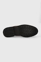 Tommy Hilfiger pantofi de piele COMFORT CLEATED THERMO LTH SHOE FM0FM04647 maro