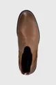 коричневий Шкіряні черевики Tommy Hilfiger COMFORT CLEATED THERMO LTH CHEL