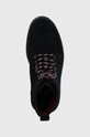 Tommy Hilfiger buty zamszowe TH AMERICAN SUEDE BOOT granatowy FM0FM04667