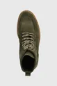 πράσινο Σουέτ παπούτσια Tommy Hilfiger TH AMERICAN SUEDE BOOT