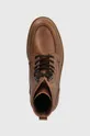коричневий Шкіряні черевики Tommy Hilfiger TH AMERICAN WARM LEATHER BOOT