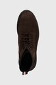 Semišové topánky Tommy Hilfiger HILFIGER CORE SUEDE BOOT hnedá FM0FM04674