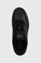 Sneakers boty Tommy Hilfiger TH BASKET CORE LEATHER černá FM0FM04727