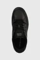 czarny Tommy Hilfiger sneakersy TH BASKET CORE LEATHER