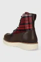 Cipele Tommy Hilfiger TH AMERICAN MIX CHECK BOOT Vanjski dio: Tekstilni materijal, Prirodna koža Unutrašnji dio: Tekstilni materijal, Prirodna koža Potplat: Sintetički materijal