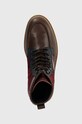 Boty Tommy Hilfiger TH AMERICAN MIX CHECK BOOT hnědá FM0FM04750