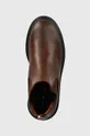 коричневий Шкіряні черевики Tommy Hilfiger PREMIUM CASUAL CHUNKY LTH CHELS