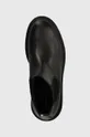 μαύρο Δερμάτινες μπότες τσέλσι Tommy Hilfiger PREMIUM CASUAL CHUNKY LTH CHELS