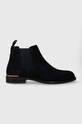 Велурени боти челси Tommy Hilfiger CORE RWB HILFIGER SUEDE CHELSEA без изолация тъмносин FM0FM04757