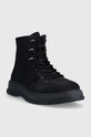 Замшеві кросівки Tommy Hilfiger TH EVERYDAY CLASS W SUEDE HOOKS FM0FM04762 темно-синій AW23