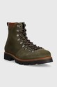 Tommy Hilfiger workery zamszowe HILFIGER W MIX SUEDE HOOKS BOOT FM0FM04764 zielony AW23