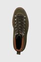 Tommy Hilfiger workery zamszowe HILFIGER W MIX SUEDE HOOKS BOOT zielony FM0FM04764