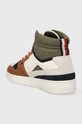 Obuwie Tommy Hilfiger sneakersy TH BASKET BETTER MIDCUT LTH MIX FM0FM04793 brązowy