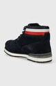 Obuwie Tommy Hilfiger buty zamszowe CORE HILFIGER SUEDE BOOT FM0FM04800 granatowy