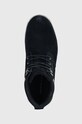 Tommy Hilfiger buty zamszowe CORE HILFIGER SUEDE BOOT granatowy FM0FM04800