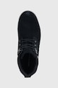 Semišové topánky Tommy Hilfiger CORE HILFIGER SUEDE BOOT tmavomodrá FM0FM04800
