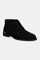 Замшевые кроссовки Tommy Hilfiger CORE RWB HILFIGER SUEDE L BOOT без утепления тёмно-синий FM0FM04805