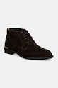 Tommy Hilfiger velúr cipő CORE RWB HILFIGER SUEDE L BOOT velúr bőr barna FM0FM04805