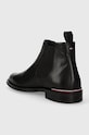 Обувки Кожени боти челси Tommy Hilfiger CORE RWB HILFIGER LTH CHELSEA FM0FM04806 черен