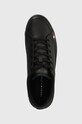 Δερμάτινα αθλητικά παπούτσια Tommy Hilfiger MODERN VULC LTH LOW WL μαύρο FM0FM04819