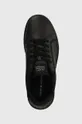 μαύρο Δερμάτινα αθλητικά παπούτσια Tommy Hilfiger LO CUP LTH