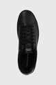 Tommy Hilfiger sneakersy skórzane COURT THICK CUPSOLE LEATHER czarny FM0FM04830