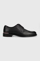 Kožne cipele Tommy Hilfiger CORE RWB LTH SHOE večernje crna FM0FM04867