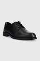 Kožne cipele Tommy Hilfiger CORE RWB LTH SHOE FM0FM04867 crna AW23