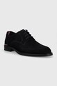 Cipele od brušene kože Tommy Hilfiger CORE RWB SUEDE SHOE FM0FM04868 mornarsko plava AW24