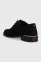 Obuća Cipele od brušene kože Tommy Hilfiger CORE RWB SUEDE SHOE FM0FM04868 mornarsko plava
