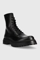 Tommy Jeans buty skórzane TJM CASUAL BOOT EM0EM01244 czarny AW23