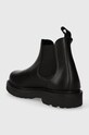 Încălțăminte Tommy Jeans ghete chelsea de piele TJM NAPA LEATHER EM0EM01254 negru