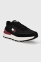 Tommy Jeans sneakers TJM TECHNICAL RUNNER EM0EM01265 negru AW24