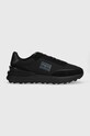 Tommy Jeans sneakersy TJM TECHNICAL RUNNER skóra zamszowa czarny EM0EM01265