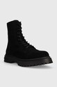 Замшеві черевики Tommy Jeans TJM CASUAL BOOT SUEDE EM0EM01336 чорний AW23