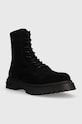 Tommy Jeans cizme din piele intoarsa TJM CASUAL BOOT SUEDE EM0EM01336 negru AW23