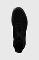 Замшеві черевики Tommy Jeans TJM CASUAL BOOT SUEDE чорний EM0EM01336