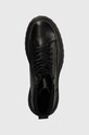 Tommy Jeans bocanci TJM LACE UP BOOT negru EM0EM01363