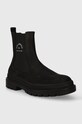 Замшеві черевики Karl Lagerfeld OUTLAND KL11241F.200 чорний AW23