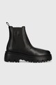 Karl Lagerfeld cizme KOMBAT KC casual negru KL15340.000