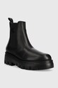 Karl Lagerfeld cizme KOMBAT KC KL15340.000 negru AW23