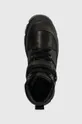 μαύρο Δερμάτινες μπότες πεζοπορίας Karl Lagerfeld TREKKA MENS KC