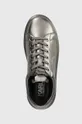 срібний Шкіряні кросівки Karl Lagerfeld KAPRI MENS KC